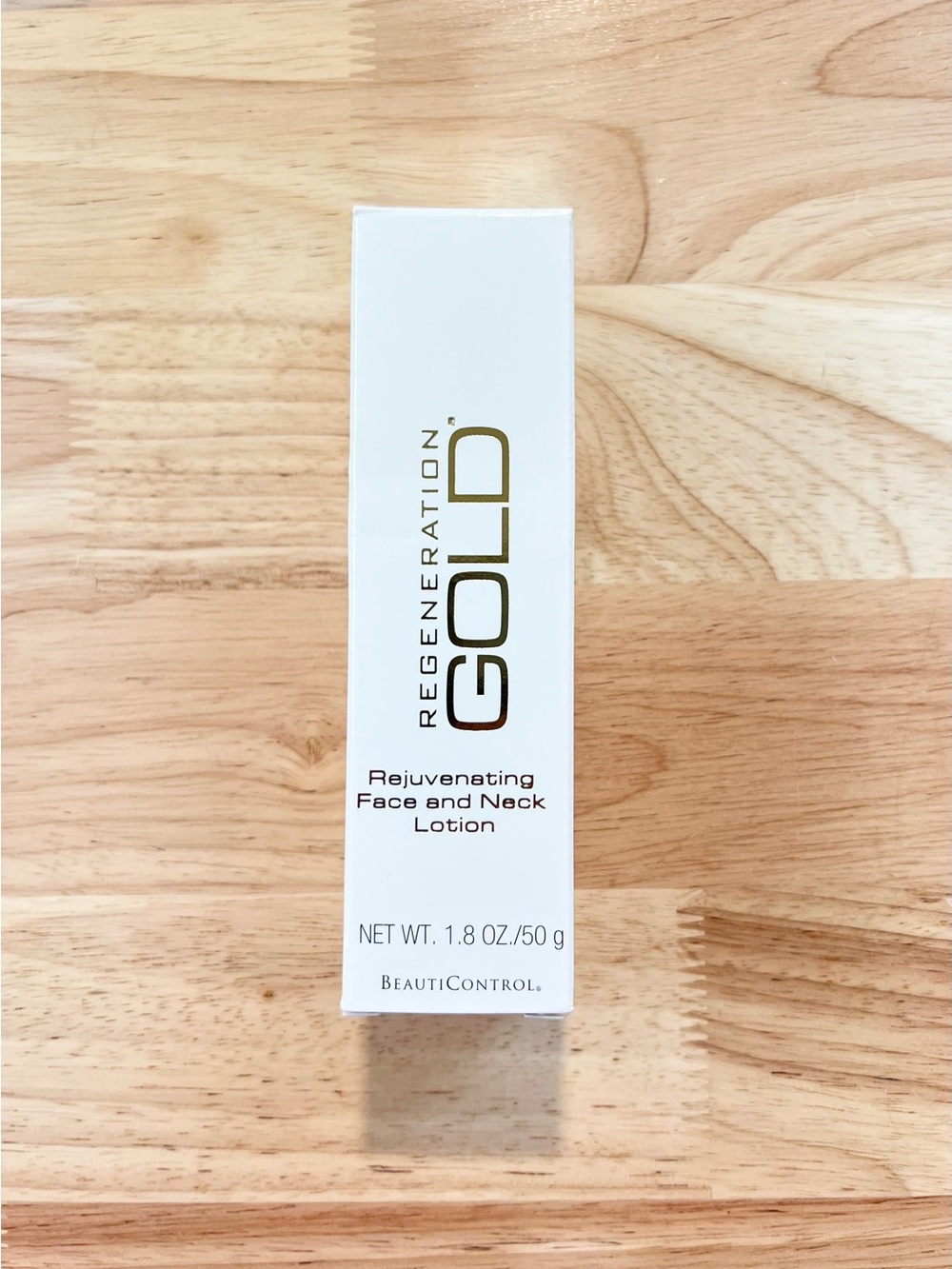 BeautiControl Regeneration GOLD Rejuvenating Face & Neck Lotion 1.8oz NIB NOS